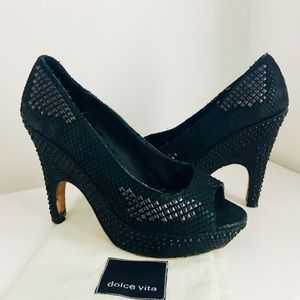 Dolce Vita ~ Embossed Stud Encrusted Heel *HOT*